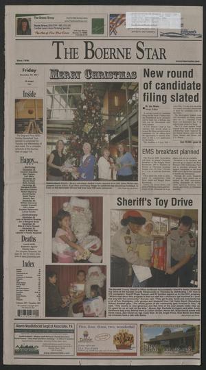 Primary view of object titled 'The Boerne Star (Boerne, Tex.), Vol. 105, No. 102, Ed. 1 Friday, December 23, 2011'.