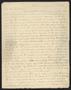 Primary view of [Letter from Elizabeth Upshur Teackle to her husband, Littleton Dennis Teackle, January 6, 1834]