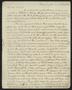 Primary view of [Letter from Elizabeth Upshur Teackle to her husband, Littleton Dennis Teackle, January 12, 1835]