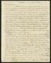 Primary view of [Letter from Elizabeth Upshur Teackle to her husband, Littleton Dennis Teackle, January 22, 1835]