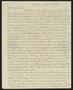 Primary view of [Letter from Elizabeth Upshur Teackle to her husband, Littleton Dennis Teackle, February 3, 1835]