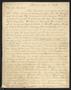 Primary view of [Letter from Elizabeth Upshur Teackle to her husband, Littleton Dennis Teackle, April 2, 1834]