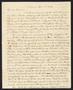 Primary view of [Letter from Elizabeth Upshur Teackle to her husband, Littleton Dennis Teackle, September 2, 1834]