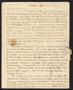 Primary view of [Letter from Elizabeth Upshur Teackle to her husband, Littleton Dennis Teackle, September 16, 1834]