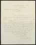 Primary view of [Letter from J. D. Jones to Daniel Webster, July 14, 1841]