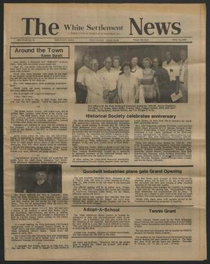 Primary view of object titled 'The White Settlement News (White Settlement, Tex.), Vol. 45, No. 51, Ed. 1 Thursday, June 13, 1985'.