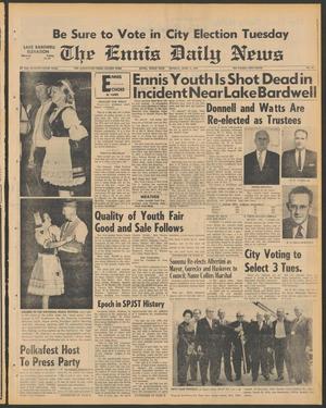 Primary view of object titled 'The Ennis Daily News (Ennis, Tex.), Vol. 79, No. 80, Ed. 1 Monday, April 5, 1971'.