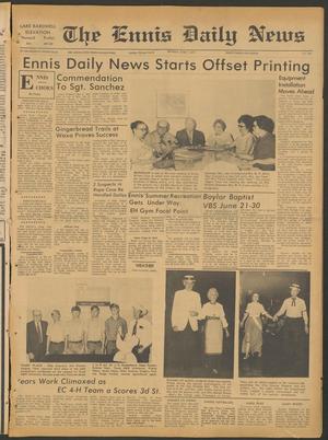 Primary view of object titled 'The Ennis Daily News (Ennis, Tex.), Vol. 79, No. 134, Ed. 1 Monday, June 7, 1971'.