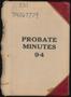Book: Travis County Probate Records: Probate Minutes 94