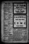 Thumbnail image of item number 2 in: 'Burleson County Ledger and News-Chronicle (Caldwell, Tex.), Vol. 36, No. 7, Ed. 1 Friday, April 15, 1921'.