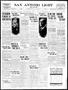 Thumbnail image of item number 1 in: 'San Antonio Light and Gazette (San Antonio, Tex.), Vol. 32, No. 40, Ed. 1 Thursday, March 2, 1911'.