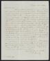 Primary view of [Letter from Jesse B. Quinby to his brother, Aaron B. Quinby, September 3, 1844]