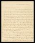Letter: [Letter from Henrietta Chauncey Booth to her cousin, Elizabeth Ann Up…