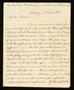 Letter: [Letter from Henrietta Chauncey Booth to her cousin, Elizabeth Ann Up…