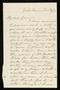 Letter: [Letter from Susan Birckhead to Elizabeth Ann Upshur Teackle Quinby, …