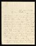 Primary view of [Letter from Celia Williams to Elizabeth Ann Upshur Teackle Quinby, August 10, 1857]