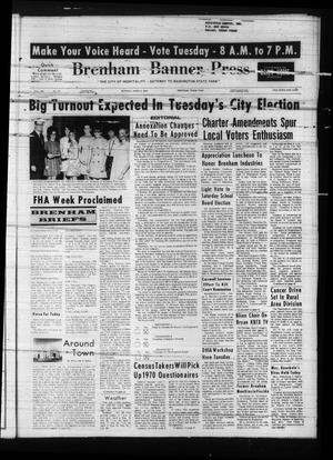 Primary view of object titled 'Brenham Banner-Press (Brenham, Tex.), Vol. 104, No. 68, Ed. 1 Monday, April 6, 1970'.