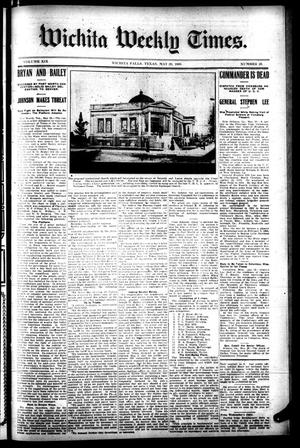 Primary view of object titled 'Wichita Weekly Times. (Wichita Falls, Tex.), Vol. 19, No. 25, Ed. 1 Friday, May 29, 1908'.
