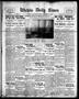 Newspaper: Wichita Daily Times (Wichita Falls, Tex.), Vol. 7, No. 162, Ed. 1 Tue…