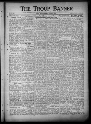 Primary view of object titled 'The Troup Banner (Troup, Tex.), Vol. 31, No. 9, Ed. 1 Thursday, August 28, 1924'.