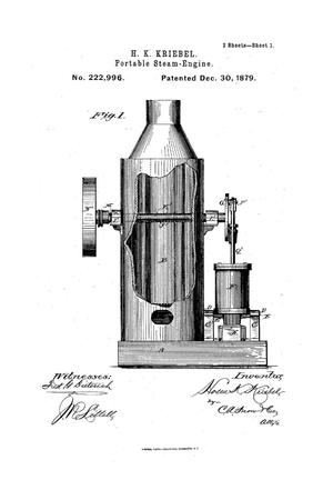 Primary view of object titled 'Improvement in Portable Steam-Engines.'.
