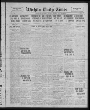 Primary view of object titled 'Wichita Daily Times (Wichita Falls, Tex.), Vol. 11, No. 36, Ed. 1 Sunday, June 24, 1917'.