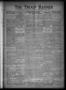 Newspaper: The Troup Banner (Troup, Tex.), Vol. 33, No. 38, Ed. 1 Thursday, Marc…