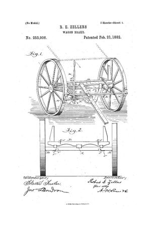 Primary view of object titled 'Wagon Brake.'.