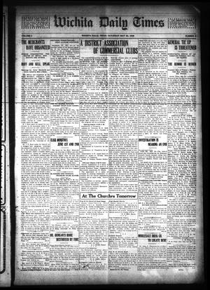 Primary view of object titled 'Wichita Daily Times (Wichita Falls, Tex.), Vol. 3, No. 8, Ed. 1 Saturday, May 22, 1909'.