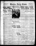 Newspaper: Wichita Daily Times (Wichita Falls, Tex.), Vol. 11, No. 92, Ed. 1 Tue…