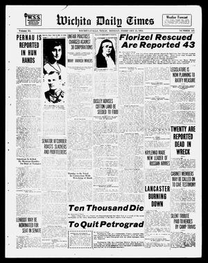 Primary view of object titled 'Wichita Daily Times (Wichita Falls, Tex.), Vol. 11, No. 247, Ed. 1 Monday, February 25, 1918'.