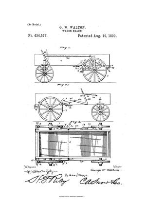 Primary view of object titled 'Wagon Brake.'.