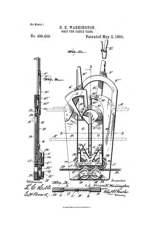Primary view of object titled 'Grip for Cable Cars.'.