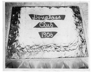 Primary view of object titled 'Douglass Club Cake'.