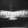 Photograph: [Night View of the New Marshall Public Library in 1973]