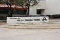 Photograph: [Police Training Center building entrance sign]