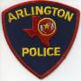 Photograph: [APD patch. First supervisor patch with gold lettering and red trim]