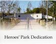 Primary view of [Heroes' Park dedication photograph]