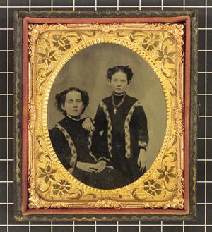 Primary view of object titled '[Portrait of Young Girls]'.