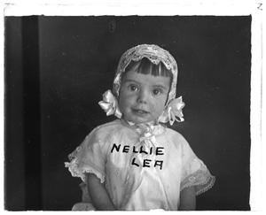 Primary view of object titled '[Portrait of Nellie Lea]'.