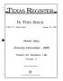 Journal/Magazine/Newsletter: Texas Register: Annual Index January-December, 1995, Volume 20, Numbe…