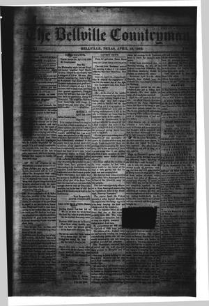 Primary view of object titled 'The Bellville Countryman (Bellville, Tex.), Vol. 2, No. 36, Ed. 1 Saturday, April 19, 1862'.
