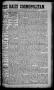 Newspaper: The Daily Cosmopolitan (Brownsville, Tex.), Vol. 6, No. 168, Ed. 1 Th…