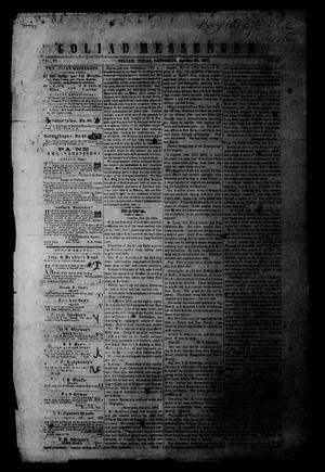 Primary view of Goliad Messenger (Goliad, Tex.), Vol. 6, No. 29, Ed. 1 Wednesday, October 26, 1864