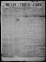 Thumbnail image of item number 1 in: 'The San Antonio Ledger. (San Antonio, Tex.), Vol. 2, No. 3, Ed. 1 Thursday, June 12, 1851'.