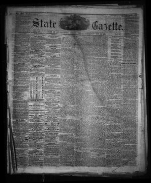 Primary view of object titled 'State Gazette. (Austin, Tex.), Vol. 12, No. 23, Ed. 1 Saturday, January 12, 1861'.