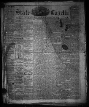 Primary view of object titled 'State Gazette. (Austin, Tex.), Vol. 12, No. 24, Ed. 1 Saturday, January 19, 1861'.