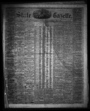 Primary view of object titled 'State Gazette. (Austin, Tex.), Vol. 12, No. 27, Ed. 1 Saturday, February 9, 1861'.