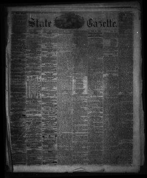 Primary view of State Gazette. (Austin, Tex.), Vol. 12, No. 29, Ed. 1 Saturday, February 23, 1861