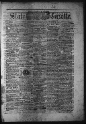 Primary view of object titled 'Texas State Gazette. (Austin, Tex.), Vol. 13, No. 13, Ed. 1 Saturday, November 2, 1861'.